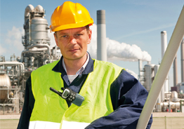 site foreman of an oil refinery, a typical end user of ESP sorbents